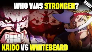 Who was The Strongest? - Kaido Vs Whitebeard | One Piece | Anime hub #onepiece