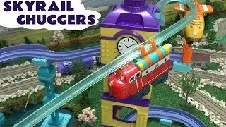 Chuggington Mega Bloks Toy Train Skyrail Chuggers Set