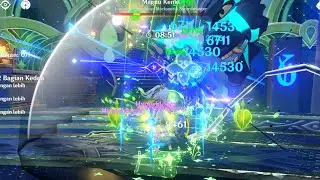 Does this Nahida's hyperbloom team finally equal (or even surpass) HuTao's team in single target?