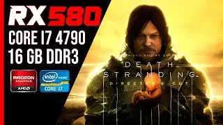 Death Stranding on RX 580 FPS Test - | 1080p | - Low - Medium - Ultra