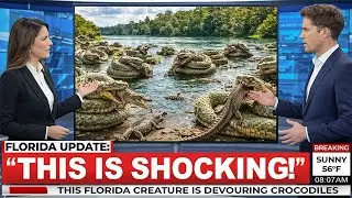 Something HORRIFYING Was Just Caught On Camera In Florida — And It’s EATING Crocodiles