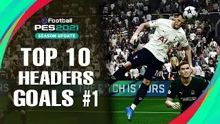 PES 2021 - TOP 10 HEADERS GOALS #1 | PC
