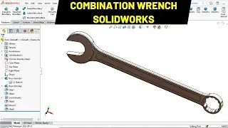 3D Spanner Design Tutorial in SOLIDWORKS Tutorial | Robo CAD