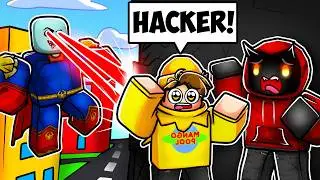 Hide and Seek with HOMELANDER MOVESET in Roblox Realm Rampage