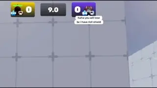 When your Rivals opponent is using the riot shield.... #roblox #rivals