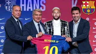 FC Barcelona Officially Signs Brazilian Neymar Jr The Deal is Free