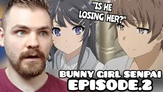 NO ONE CAN SEE HER?! | Rascal Does Not Dream Of Bunny Girl Senpai | Episode 2 | ANIME REACTION!