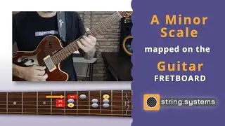 How to play the A minor scale on guitar
