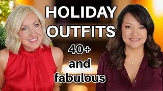 15 Easy Holiday Looks for Women Over 40 | Party Outfit Ideas 2025