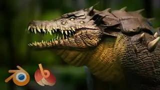 Crocorilla / Game-asset Creature model