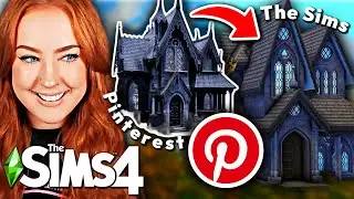 Using Pinterest to Build a Spooky House in The Sims 4 👻