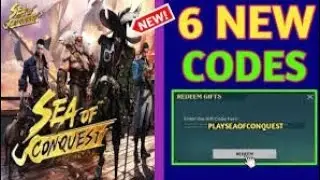 *NEW* ALL WORKING SEA OF CONQUEST CODES ! SEA OF CONQUEST REDEEM CODES ! SEA OF CONQUEST GIFT CODES