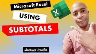 Excel tutorial | How to Insert Subtotals in Microsoft Excel data