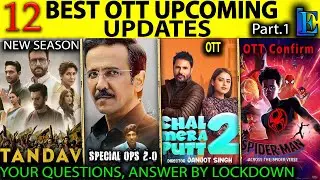 12 Upcoming 2023 New  Best Hindi Web-Series Spl. Ops 2.0, Taandav 2, Dhoota, Spiderman