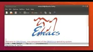 Instal Emacs Linux 26.1 on Latest Ubuntu unity 18.04.2 LTS