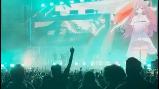 Porter Robinson SMILE! :D World Tour - Shelter/Cheerleader Live @ Toyota Amphitheatre