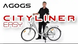 AGOGS CityLiner Easy - Vélo électrique ville