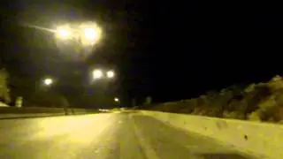 20x Hyperlapse of Beirut night bike 1 hour ride / Lambada