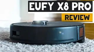 A Twin-Turbine Smart Auto-Emptying Robot Vacuum? Check the POWERFUL eufy Clean X8 Pro!