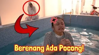 DANGER! THERE'S A GHOST IN THE SWIMMING POOL! | GHOST DRAMA IN NASYA'S SWIMMING POOL!