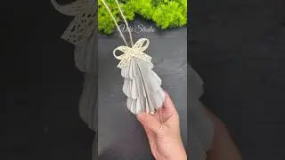Christmas Crafts Ideas! Toilet Paper Roll Winter Ornaments 