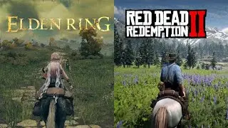 【ELDEN RING】VS【RED DEAD REDEMPTION 2】 丨Physics and Details Comparison