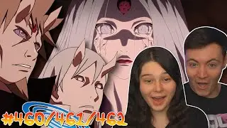 Hagoromo, Hamura & Kaguya My Girlfriend REACTS to Naruto Shippuden Eps 460 461 462 | Reaction/Review
