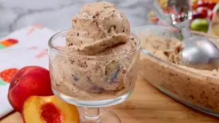 3 Ingredients No More‼️ Ice Cream🍨🍑 Without Sugar and Without Cream 💯 Easy and Quick health👌