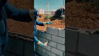 hollow brick work💪#shorts #construction