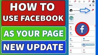 How to Use Facebook As Page (2023)