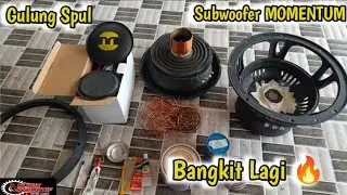 Gulung Spul Subwoofer Momentum CX2DD | KLINIK OTOMOTIF