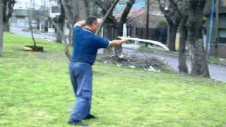 形意单刀 - Master Buza with Xing Yi Dan Dao