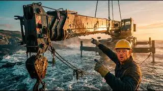Grove RT58B Rough‑Terrain Crane Recovered from Seawater — Complete Teardown & Rebuild