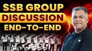 SSB के Group Discussion में क्या-क्या होता है? | Insights From Lt Col Ganesh Babu (Ex GTO)