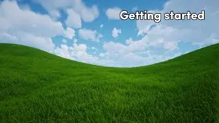 UE5 - Nanite Grass Getting Started (Color variation/Wind/Interaction/BP) [Marketplace]