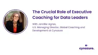 The crucial role of executive coaching for data leaders, with Jennifer Agnes