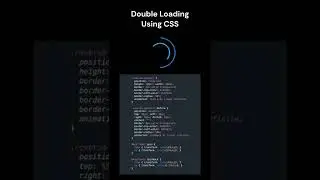 CSS Double Loading Animation