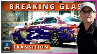 New VFX Transitions Pack On The Way! [Free Davinci Resolve] #transition #crash #vfx  #breakingglass
