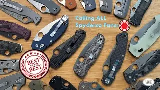 BEST Spyderco Folders From My Collection and Why This Company is Legendary