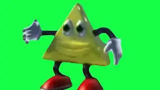 Dancing Triangle Green Screen Meme