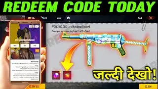 🤩Redeem code bunny mp40 gun Skin in free fire | today 2021 | fa gamer