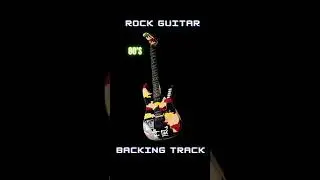 80's Rock Guitar Backing Track In Em - 120 BPM