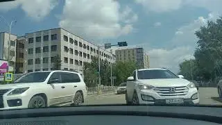 Новый микрорайон в городе Кокшетау.