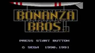 Bonanza Bros(master system) music ost - All Sounds Effects