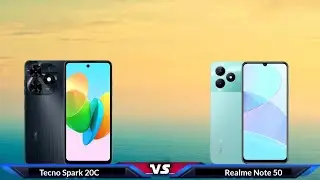 Tecno Spark 20C vs Realme Note 50