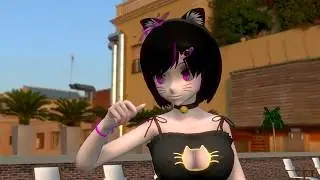[ MMD ] Cat Fight! [ R-18 ]