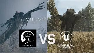 resident evil village vs unreal engine 4