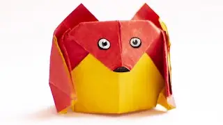 Raccoon Dog. Origami Tutorial