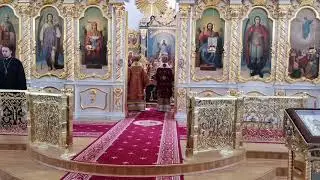 Мч  Емилиана  Литургия  Спасо Вознесенский кафедральный собо