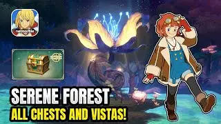 All Serene Forest Chests and Vistas Locations 【Ni no Kuni: Cross Worlds】